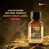 Chai hít tăng khoái cảm Popper DS USA Jungle Juice Gold Label - Chai 30ml 622177