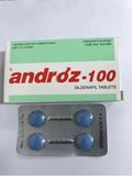 Viên uống tăng cường sinh lý nam Androz 100 Sildefil hộp 1 vỉ x 4 viên chính hãng