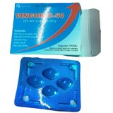 Viên uống tăng cường sinh lý nam Vingoric 50 hộp 1 vỉ x 4 viên chính hãng