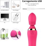 Chày Rung Tình Yêu Lucy Vibrating Rod Đầu Rung Đầu Thụt Phát Nhiệt 622658 664382