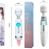 Chày Rung Lưỡi Liếm Galaku 2 Đầu Màn Hình Led Massage Điểm G