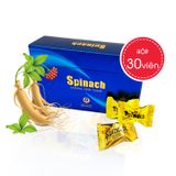 Viên kẹo tem cuongduong nam cực mạnh Kẹo Sâm Spinach Chính Hãng Malaysia - 1 hộp 30 viên