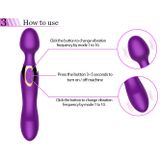 Chày Rung Tình Yêu PASSION LOVE Rung 2 Đầu Nhiều Chế Độ 623476