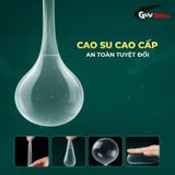 (Hộp 1 Cái + 1 Bi Silicon) Bao cao su OLO Rồng Xanh - Gai chùm đầu chính hãng 742816