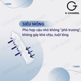 Bao cao su Liebe - Mỏng trơn, size 49mm (Hộp 12 Cái)