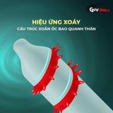 (Hộp 1 Cái + 1 Bi Silicon) Bao cao su OLO Kỳ Lân - Gai xoắn chính hãng 742794