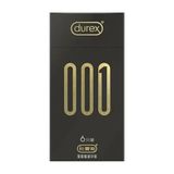 Bao cao su Durex 001 - Siêu mỏng, 54mm (Hộp 6 Cái) 
