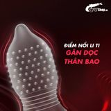 Bao cao su Feel Euphoria 4 in 1 - Kéo dài (Hộp 12 Cái) 