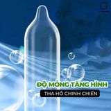 Bao cao su Toshiro Trơn - Mỏng trơn (Hộp 10 Cái)