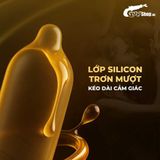 (Hộp 12 Cái) Bao cao su Durex Kingtex - Size nhỏ 49mm, ôm sát chính hãng 742768