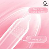 Bao cao su Up To Top 4 In Love - Kéo dài (Hộp 12 Cái)