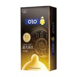 (Hộp 10 Cái) Bao cao su OLO 0.01 Black - Siêu mỏng chính hãng 742758