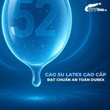 (Hộp 12 Cái) Bao cao su Durex Jeans - Siêu mỏng, nhiều gel chính hãng 742755