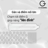 (Hộp 10 Cái) Bao cao su Rocmen Long Shock - Kéo dài thời gian chính hãng 742741