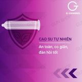 (Hộp 120 Cái) Bao cao su Human - Hương dâu, điểm nổi chính hãng 742740