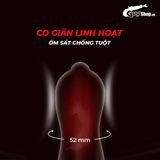 Bao cao su Cá Ngựa - Kéo dài thời gian (Hộp 12 Cái) 