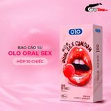 Bao cao su quan hệ miệng OLO Oral Sex - Siêu mỏng (Hộp 10 Cái)