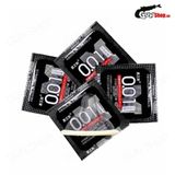Bao cao su Muaisi 0.01 Đen - Siêu mỏng 0.01mm (Hộp 10 Cái) 