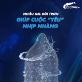 Bao cao su Muaisi Cold - Siêu điểm nổi, mát lạnh (Hộp 10 Cái)