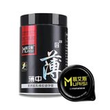 (Hộp 12 Cái) Bao cao su Muaisi Imported Latex Black - Mỏng mịn chính hãng 742721