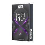 (Hộp 10 Cái) Bao cao su Mingliu Đồng Hồ Tím - Có hạt, kéo dài thời gian chính hãng 742703
