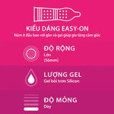 Bao Cao Su Durex Pleasuremax Chính Hãng Thái Lan - 12s