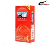 (Hộp 10 Cái) Bao cao su Mingliu Double Lubricating - Nhiều gel chính hãng 742697
