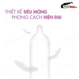 (Hộp 10 Cái) Bao cao su Mingliu Modeled And Super Thin - Siêu mỏng, hiện đại chính hãng 742696