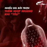 Bao cao su Juncai 001 Okamto G-Spot Black - Siêu mỏng, gai li ti (Hộp 10 Cái) 
