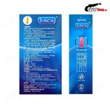 Bao cao su Juncai Jeans - Siêu mỏng, nhiều gel (Hộp 12 Cái)