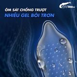 Bao cao su Muaisi Imported Latex Blue - Có hạt (Hộp 12 Cái)