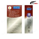 Bao cao su Juncai Feel Ultra Thin - Siêu mỏng, nhiều gel (Hộp 10 Cái)