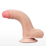 Dương Vật Giả Dildo Lovetoy 7.0″ Sliding Skin Dual Layer Dong – Màu da 631483
