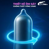 (Hộp 12 Cái) Bao cao su Durex Close Fit - Ôm sát 49mm chính hãng 742594