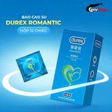 (Hộp 12 Cái) Bao cao su Durex Romatic - Mềm và mỏng chính hãng 742592