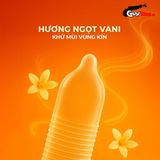 (Hộp 12 Cái) Bao cao su Durex Excita Ribbed - Gân nổi chính hãng 742587