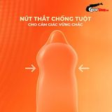 (Hộp 12 Cái) Bao cao su Durex Strawberry - Hương dâu, 56mm chính hãng 742585