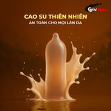 (Hộp 3 Cái) Bao cao su Shell Sensitive Prolong - Siêu mỏng 0.03mm, kéo dài thời gian chính hãng 742577