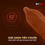 (Hộp 3 Cái) Bao cao su Shell Perky Prolong - Siêu mỏng, kéo dài thời gian, hương cà phê chính hãng 742575