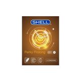 (Hộp 3 Cái) Bao cao su Shell Perky Prolong - Siêu mỏng, kéo dài thời gian, hương cà phê chính hãng 742575