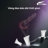 (Hộp 10 Cái + 3 Vòng Đeo) Bao cao su Shell Play Cocks 6 tính năng - Kéo dài thời gian chính hãng 742564