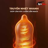 (Hộp 10 Cái) Bao cao su Shell Choco Prolong - Siêu mỏng, kéo dài thời gian, hương chocola chính hãng 742557