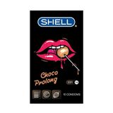 (Hộp 10 Cái) Bao cao su Shell Choco Prolong - Siêu mỏng, kéo dài thời gian, hương chocola chính hãng 742557
