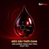 (Hộp 10 Cái) Bao cao su Shell Performax 6 in 1 - Kéo dài thời gian chính hãng 742550