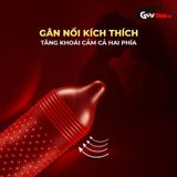 (Hộp 10 Cái) Bao cao su Shell Performax 6 in 1 - Kéo dài thời gian chính hãng 742550