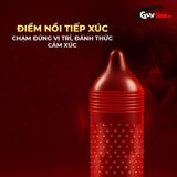 (Hộp 10 Cái) Bao cao su Shell Performax 6 in 1 - Kéo dài thời gian chính hãng 742550