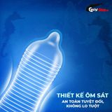 (Hộp 10 Cái) Bao cao su Shell Seahorse - Kéo dài thời gian chính hãng 742540
