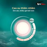 (Combo 2 Cái) Bao cao su Shell Dino Spino - Hộp 1 bao 2 vòng gai, bi nổi lớn + 1 bao Performax  chính hãng 742538