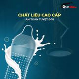 (Combo 2 Cái) Bao cao su Shell Dino Trice - Hộp 1 bao gai 2 vòng bi + 1 bao Performax chính hãng 742536