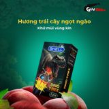 (Combo 2 Cái) Bao cao su Shell Dino T-rex - Hộp 1 bao nhiều vòng gai bi nổi lớn + 1 bao Performax chính hãng 742532